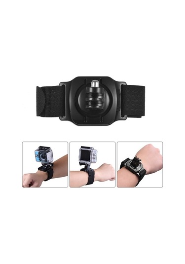 Pazly Gopro Akaso Ek7000 İçin 18 Parçalı Aksiyon Kamera Aksesuar Seti, 360 Derece Tripod