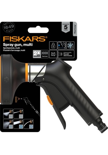Fiskars 1067195 Fibercomp 5 Fonksiyonlu Sulama Tabancası