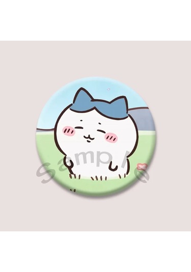 Sevimli Chiikawa Rozeti Karikatür Animasyon Periferik Yaka Iğneler Teneke Yuvarlak 44mm Style 27 44mm