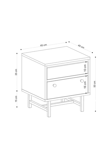 Decormet Pedro Komodin Safir Meşe Safir Meşe