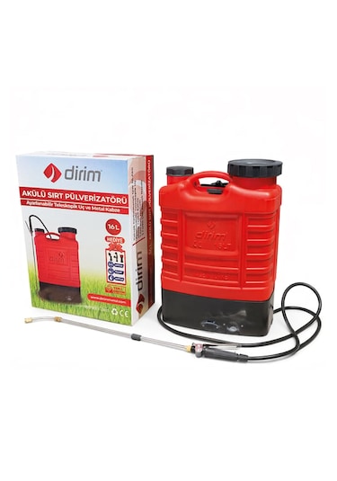 Dirim PO016-1 Şarjlı İlaçlama Pompası 16 L