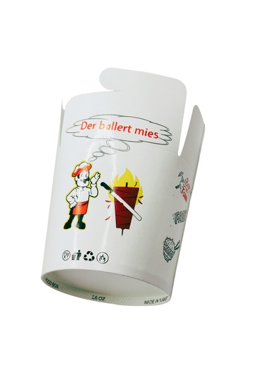 Fb Cup Döner Box Beyaz Food Box 26 Oz 500 Adet