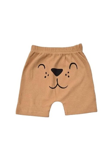 Erkek Bebek Şortlu Takım turuncu