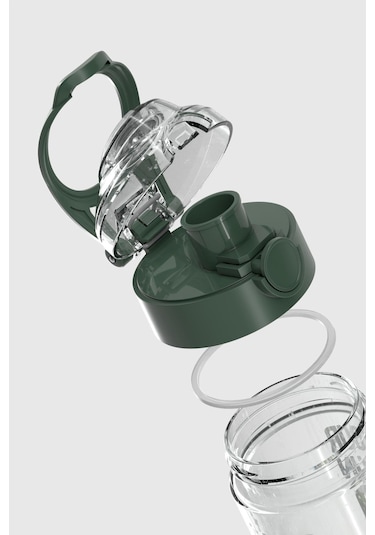 Renga Saga Desenli 630 Ml Tritan Matara 912057 Yeşil Yeşil