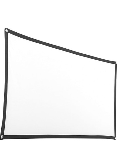72 İnç Taşınabilir Projeksiyon Perdesi, Ev Ve Dış Mekan Kullanımı İçin Hd 16:9 Görüntü Kalitesi