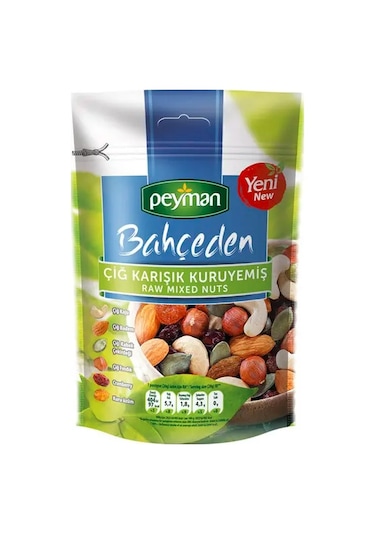 Peyman Bahçeden Klasik Çiğ Karışık 165 G