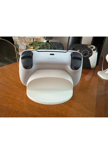 Playstation 5 Dualsense İçin Minimalist Stand Beyaz