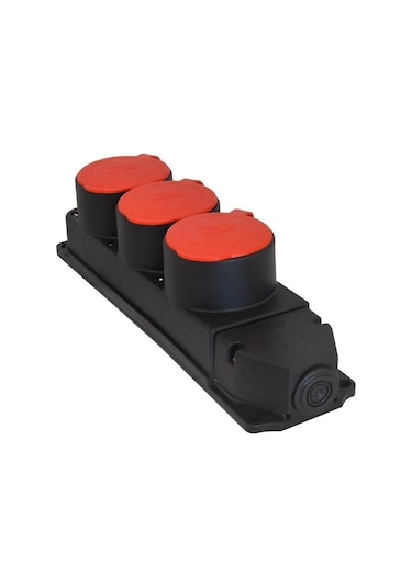 Kauçuk Üçlü Priz