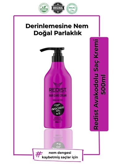 Redist Avokadolu Saç Bakım Kremi 500 Ml
