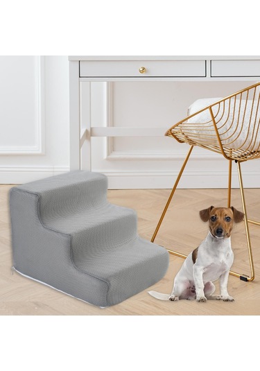 Homyl Köpek Merdiven Rampası Merdiveni Pet Adımları Makinede