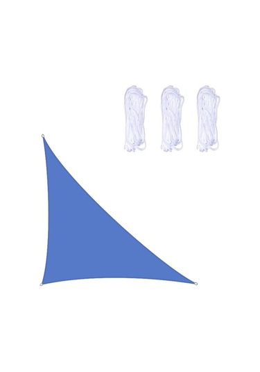 Novahub Üçgen Bahçe Gölgelik, 3m X 3m X 4.3m, Su Geçirmez, Anti-uv, Kırmızı Kırmızı