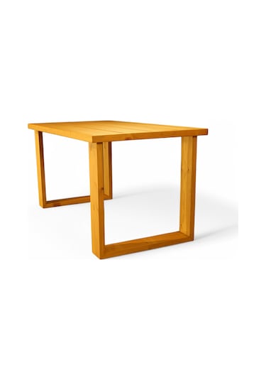 Neiwel Garden Avex Doğal Ahşap Bahçe Yemek Masası-100-320 Açık Ceviz