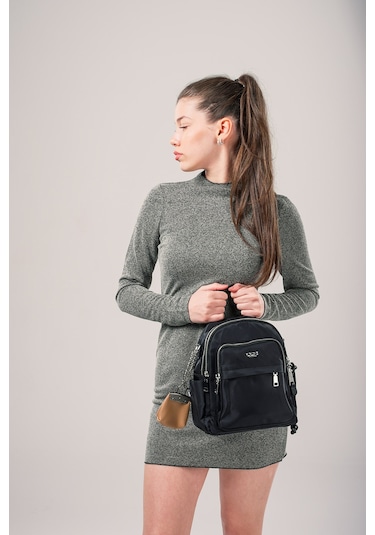 Ççs Kadın Sırt Çantası Ccs18024 Siyah Siyah