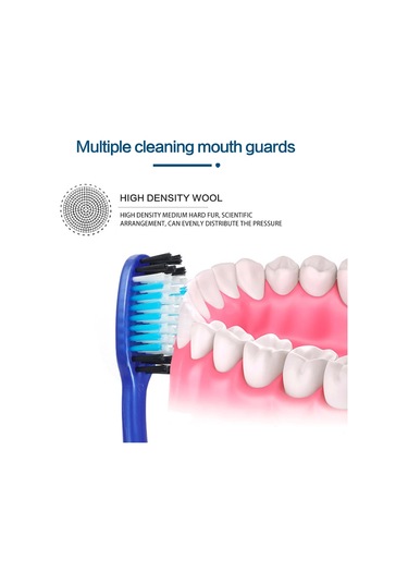 Yuqing 8pcs-yetişkin Ev Kullanımına Yönelik Diş Lekelerini Ve