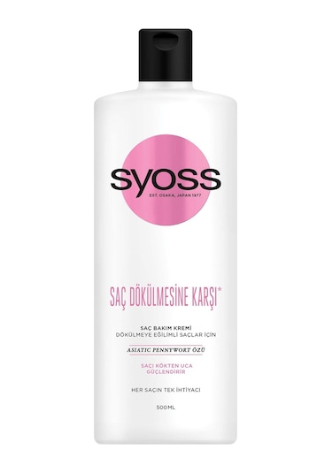 Syoss Saç Dökülmesine Karşı Saç Kremi 500 ML