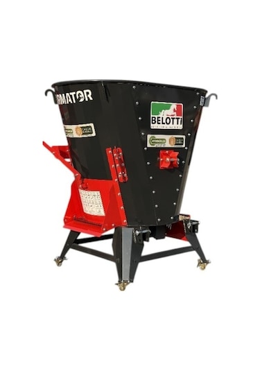 Belotti Karmator Elektrikli Yem Karma Makinesi 220 Volt-1 M³