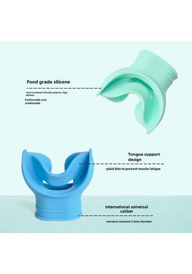 Youtek Renkli Universal Silikon Ağız Takımı: Su Altı Dalış, Yüzme Ve Fşnku İçin Konforlu Solunum Regülatörü Pembe, Tek Boyut