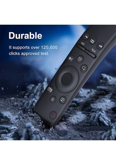 Crackedice Samsung Uyumlu Akıllı Tv Uzaktan Kumandası İçin 2 Adet Yedek Parça, Evrensel