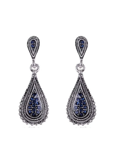 Nilegant Royal Mavi Damla Küpe Mavi