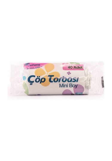 Çöp Torbası Çöp Poşeti Mini Boy 40X50 Cm 40'Lı