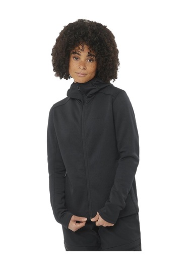Salomon Sntıal Mıdfleece Fz Hd W 27412 Siyah
