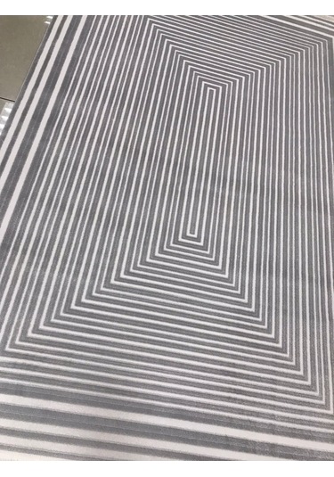 Merinos Halı Arden 72821 096 Serisi Akrilik Salon Oturma Yatak Odası Halısı Gri - Krem