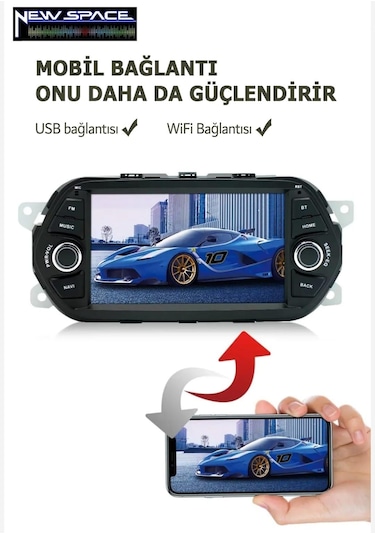 Fiat Egea Tuşlu 2 GB Ram 32 GB Rom Carplay Multimedya