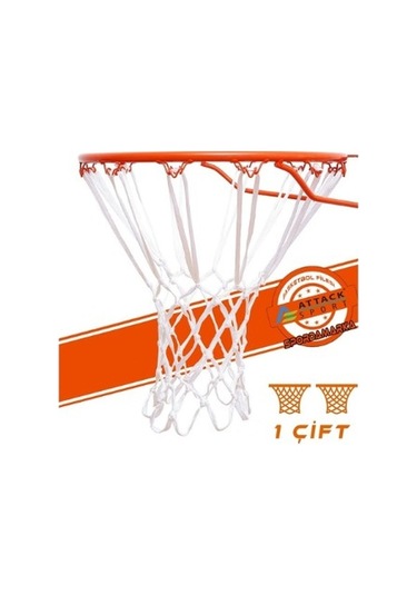 Attack Sport Abff148 Basketbol Filesi 5 Mm 5x5 Cm Beyaz