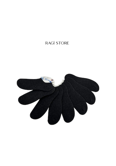 Ragi Store 8'li Sıfır Bilek Unisex Çorap Antrasit