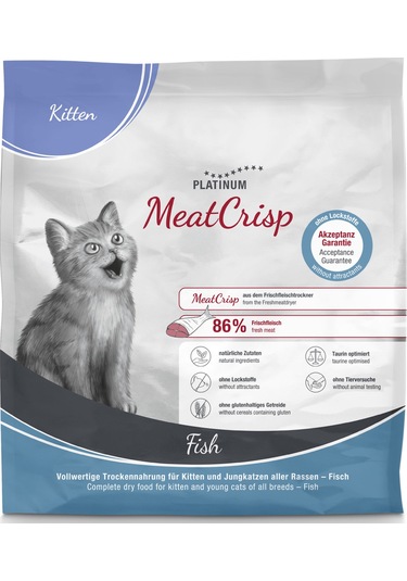 Platinum Meatcrisp Balıklı Yavru Kedi Maması 400gr