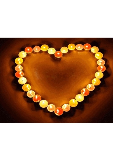 Tealight Mum 100 Lü Paket