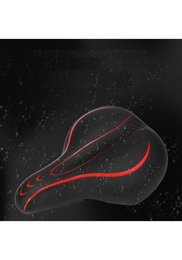 Suntek Darbeye Dayanıklı Bisiklet Koltuğu Ekstra Geniş Sele Pedi Yeşil