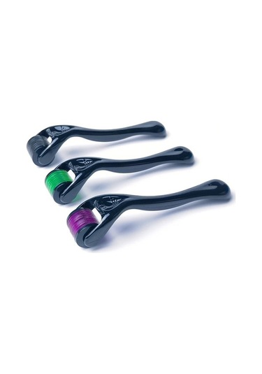 Beyaz 0.3mm Javemay Drs 540 Derma Rulo Mikro İğne Titanyum Mezoroller Saç Büyütme Cilt Bakımı Altın Vücut Rulosu Çok Renkli