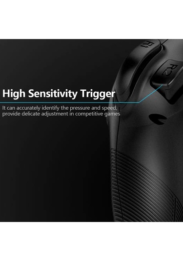 Xindoker Kablosuz Bluetooth Oyun Kolu - İki Joystick Ve Ergonomik Tasarım - Android/ios/pc Uyumlu Abs Materyal