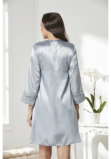 Pierre Cardin 6010 Kadın Saten Dantelli 6'lı Takım-mist Mist