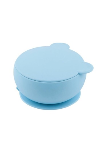 Oioi Silikon Kapaklı Kase Mineral Blue