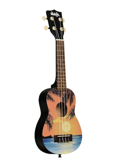 Kala Ukadelic Soprano Ukulele Tropical Day -uk-tropday-44666