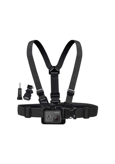 Createtech Puluz Pu26 Gopro Hero4/hero3+ Adaptif Kemer Montajlı Göğüs Kancası, Ergonomik Tasarım