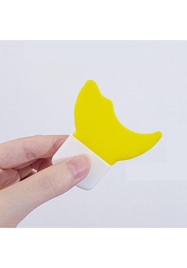 Suntek Çok İşlevli Eyeliner Şablonlar Silikon 5.7cmx5cm-sarı