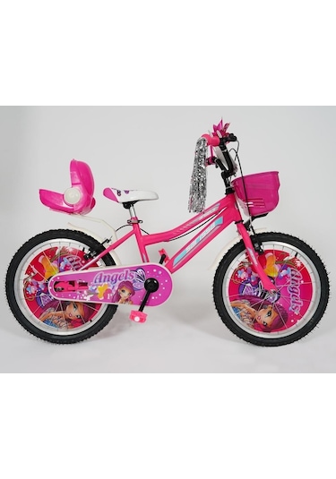 Sarissa Angels 20 Jant 7 Ve 10 Yaş Çocuk Bisikleti Yeni Sezon Full Aksesuarlı Pembe