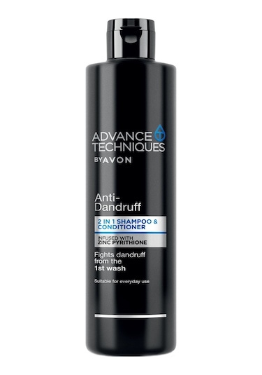 Avon Advance Techniques Anti-Dandruff 2'si 1 Arada Şampuan ve Saç Kremi 400 ML