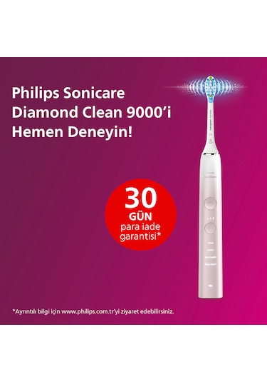 Philips Philips sonicare Hx9911/84 Diamond Clean 9000 Şarjlı Diş Fırçası,Seyahat Kabı,Sonicare App