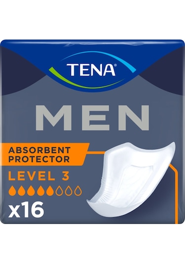 Tena Men Level-3 Erkek 5 Damla Mesane Pedi 16 Adet