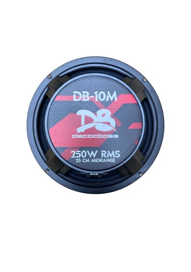 Defacbass Db-10m 25 Cm Midrange Performans
