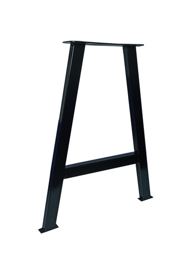 Bin1Fırsatt Masa Ayağı Ahşap Masif Kütük Çalışma Yemek Masası Metal A Ayak