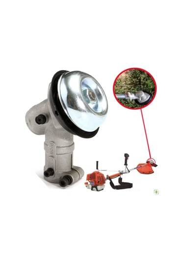 AsnMac Motorlu Tırpan Dişli Grubu Rediktör 9 Diş 26mm Frezeli Tır