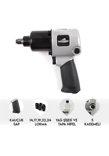 Dawreek Havalı Somun Sıkma 650NM