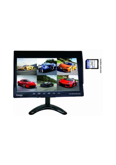 Twogo Go-i6006 Hybrid Dvr 6 Kanal 10 Inç Monitör Dvr Hybrid 6 Kamera Girişli 6 Kamera Dahil