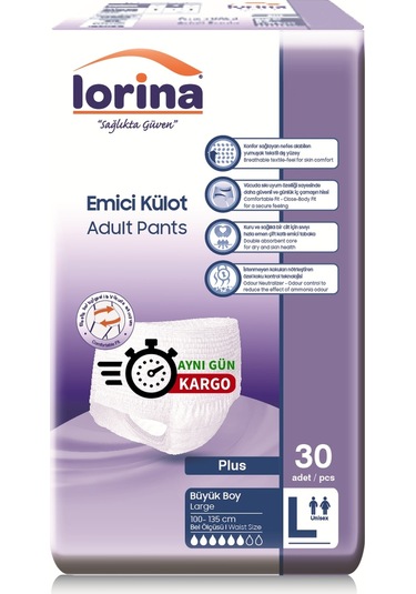 Lorina Emici Külot L 30'Lu