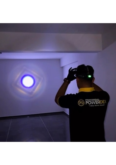 Powerdex Pd-1372 Şarjl Edilebilir Pilli 25w Kafa Lambası Siyah